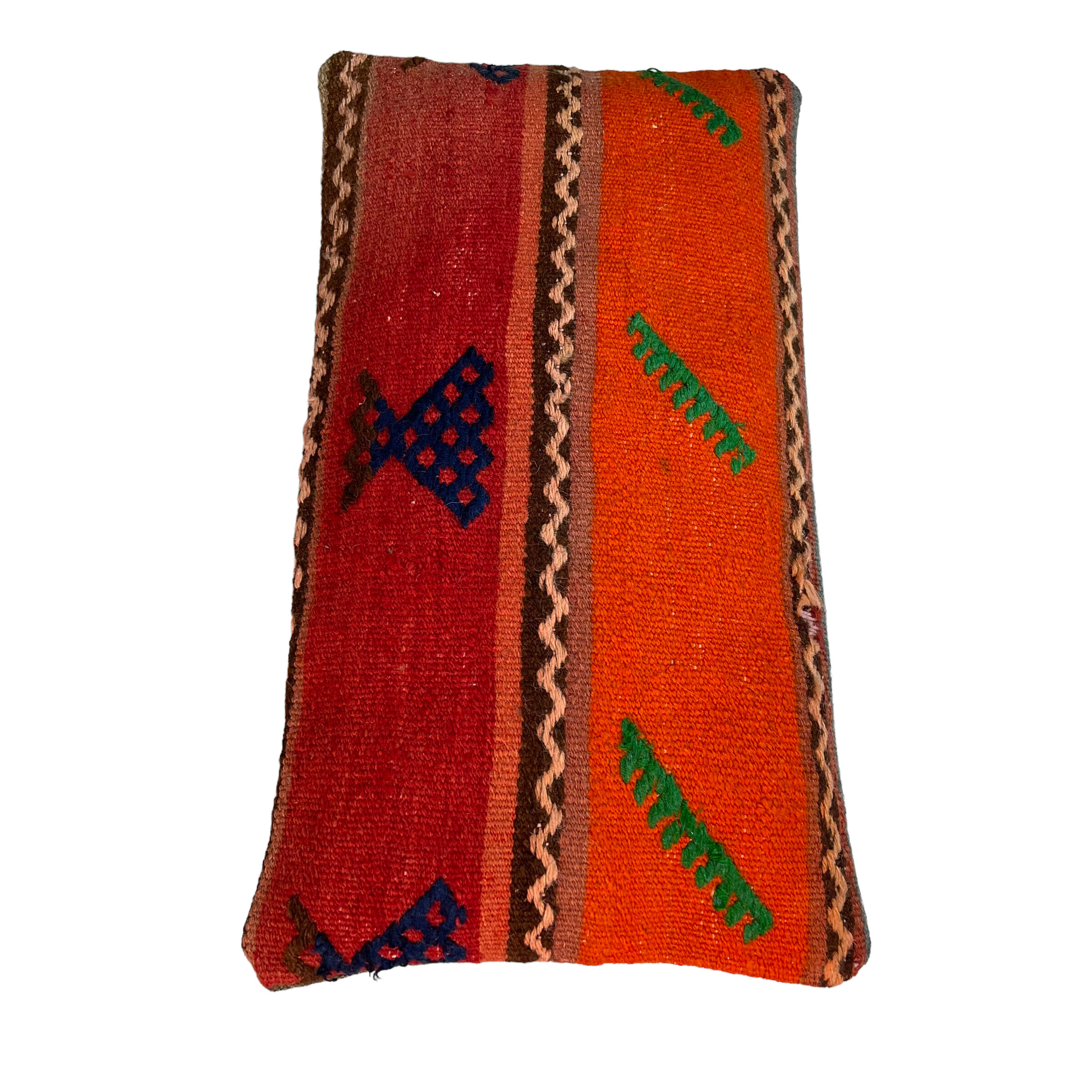 Vintage turkish handmade cushion cover , 30 x 50 cm