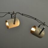Vintage white Sorrento floorlamp by Copini & Posthuma for Gepo, Netherlands 1970s