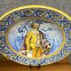 Talavera earthenware, Spain: large dish decorated with a mythological scene