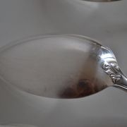 12 tablespoons metal argente orfevre frionnet francois