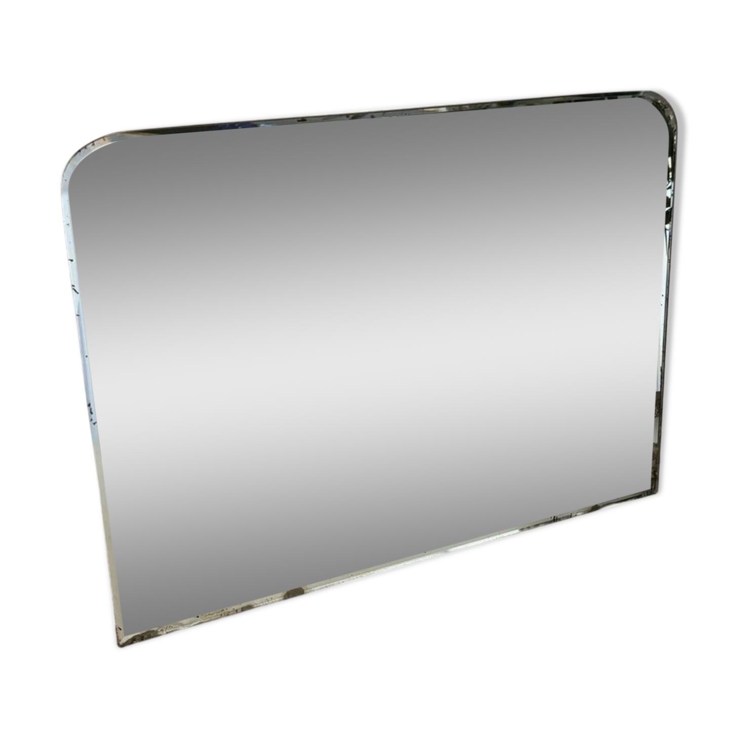 Vintage beveled mirror