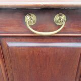 Table de chevet anglaise en acajou