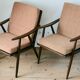 Pair of Boomerang armchairs, Thonet edition, circa 1960