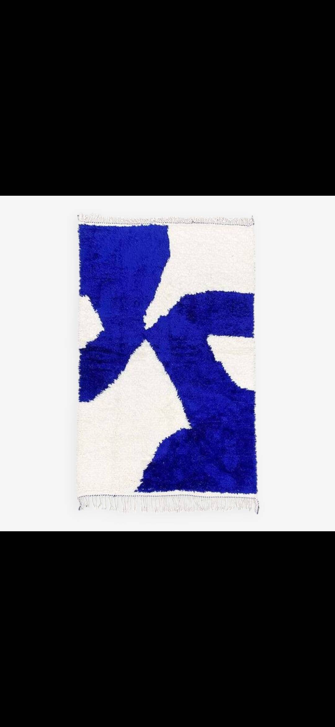 Modern Berber Rug Set 250x150 cm + 2 Cushions