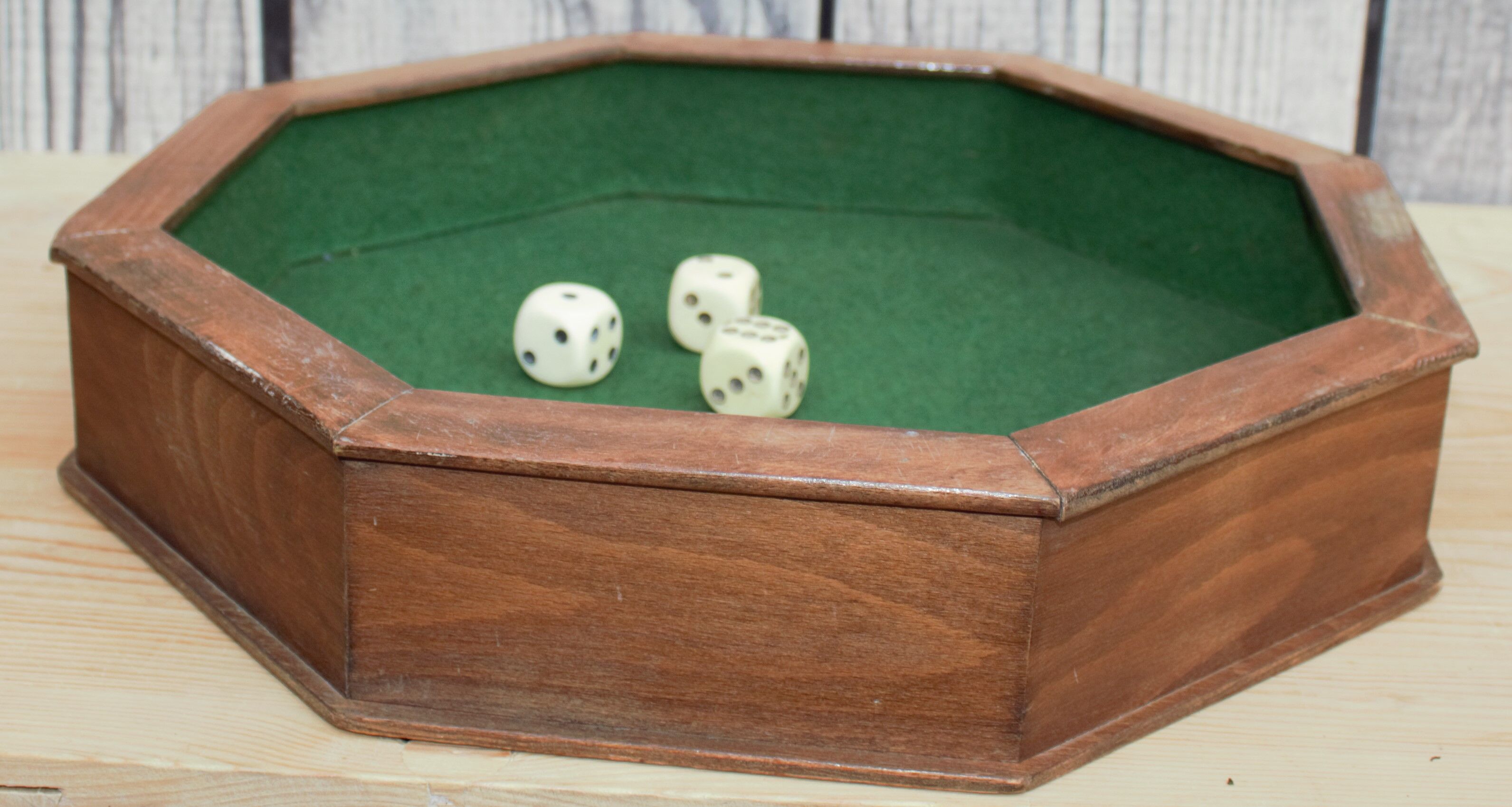 Old bin has from an old café