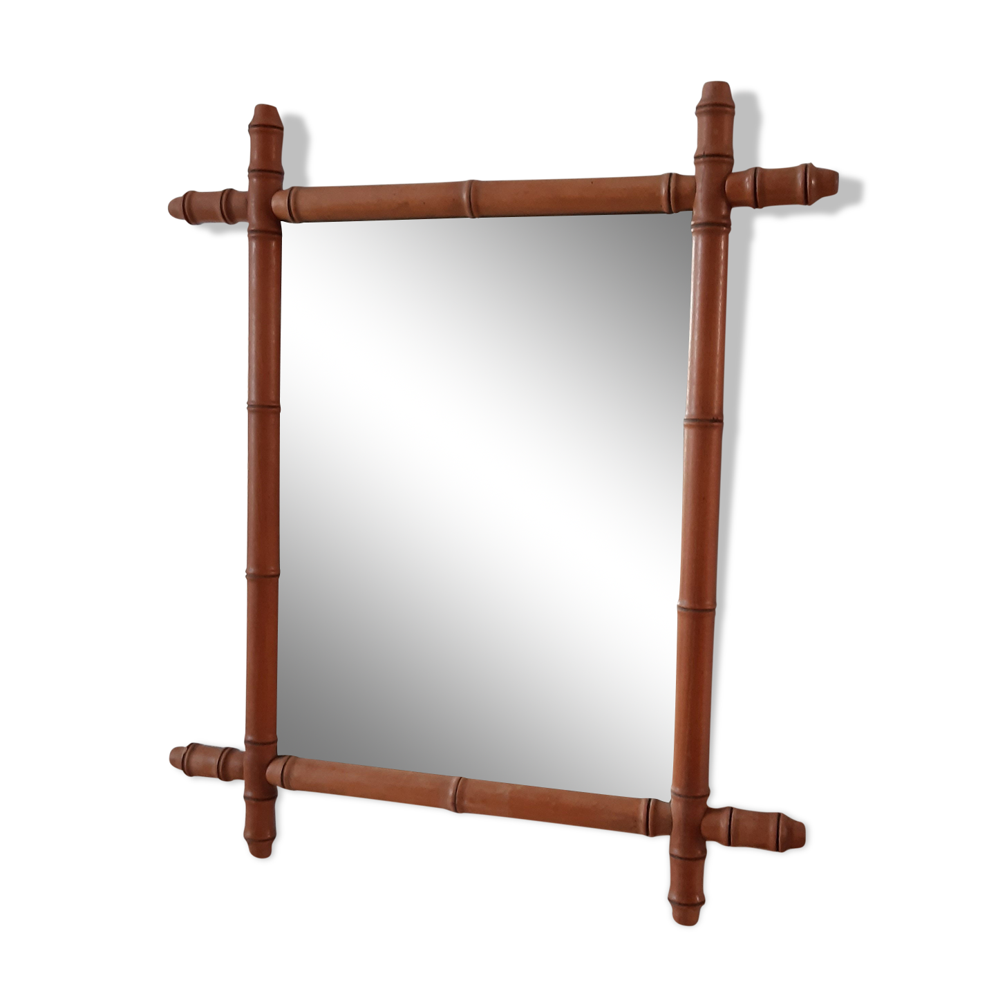 Bamboo barber mirror 20s