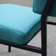 4 designer chairs, vintage 1962 (reupholstered) in the style of Pierre Guariche.