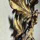 1960s gilt toleware ceiling light by Banci