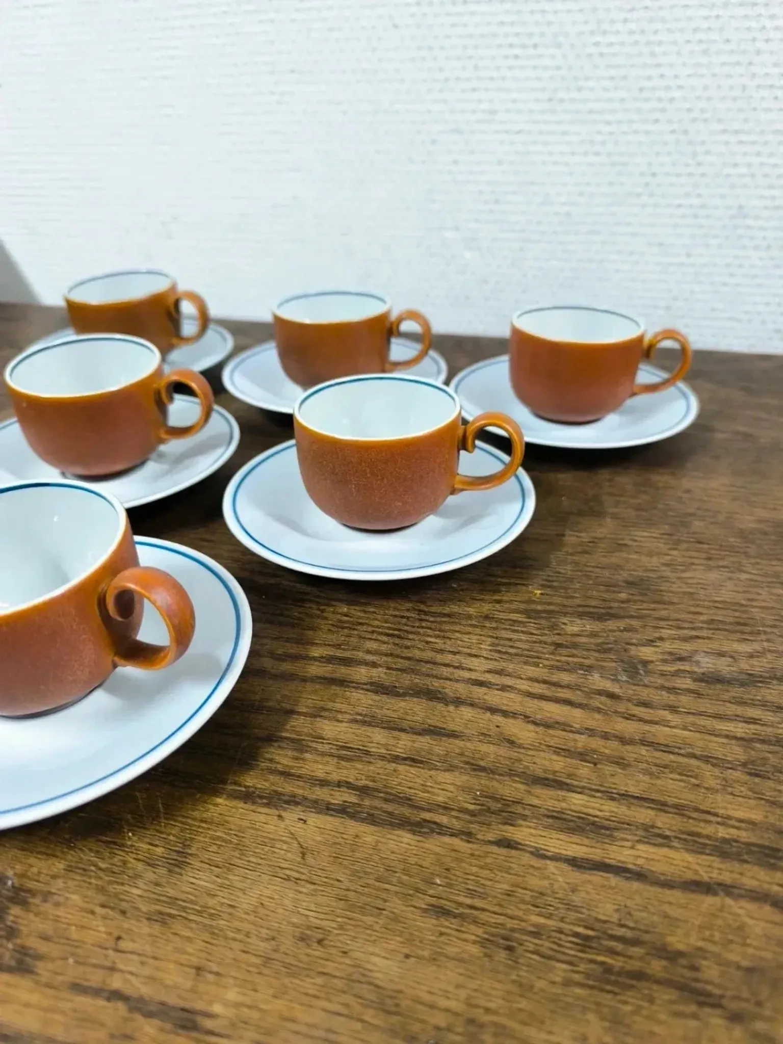 Set of 6 cups + saucers Villeroy and Boch Chekiang