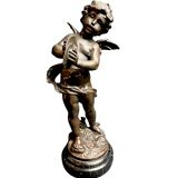 Moreau (after), bronze the angel with cymbals signed 20th century