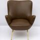 Pair of Mid-century Modern Italian Design Armchairs, 1950s