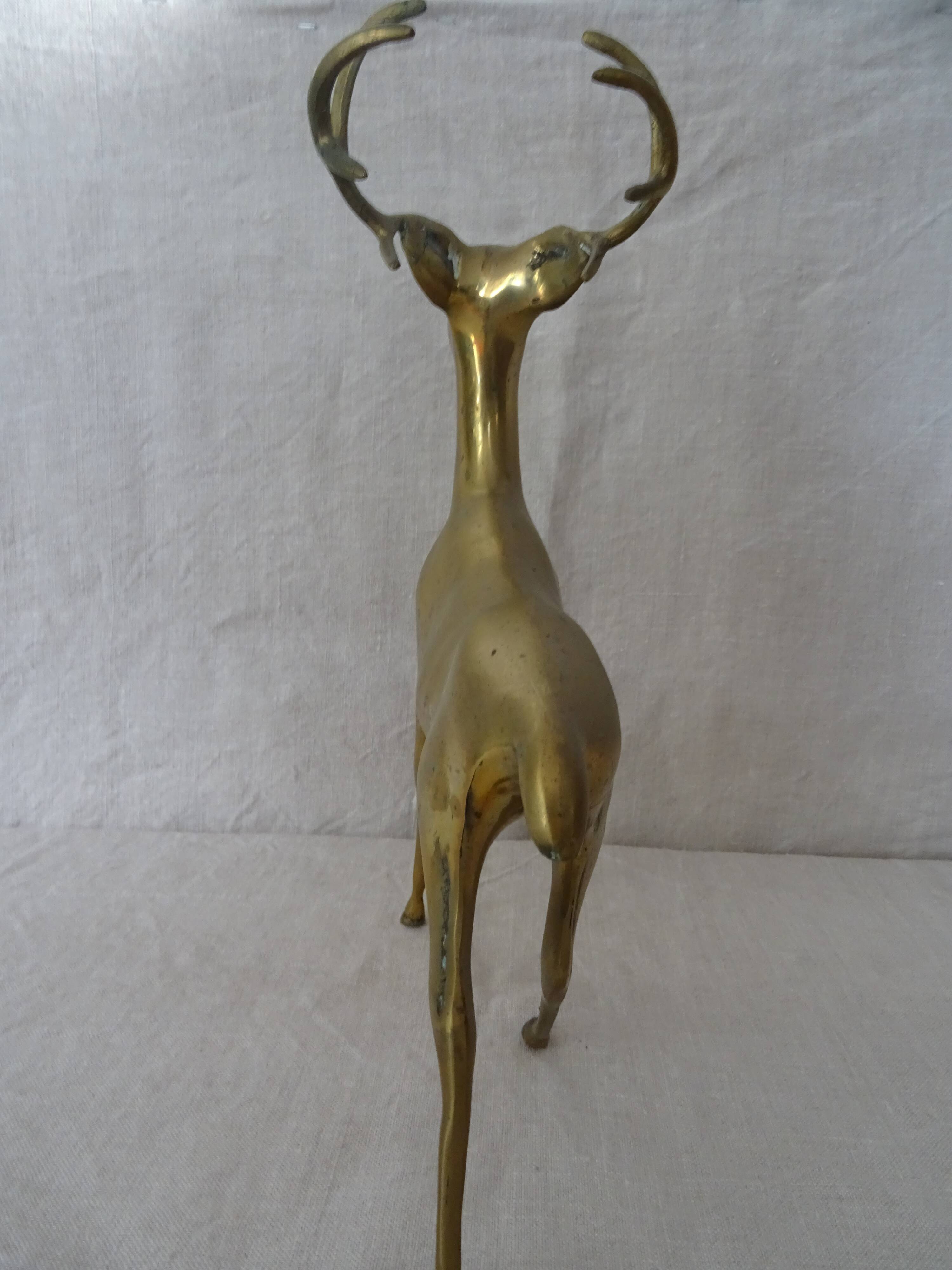 Animal brass royal deer