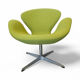 Fauteuil Swan par Arne Jacobsen pour Fritz Hansen