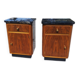 Pair of Art Deco style bedside tables