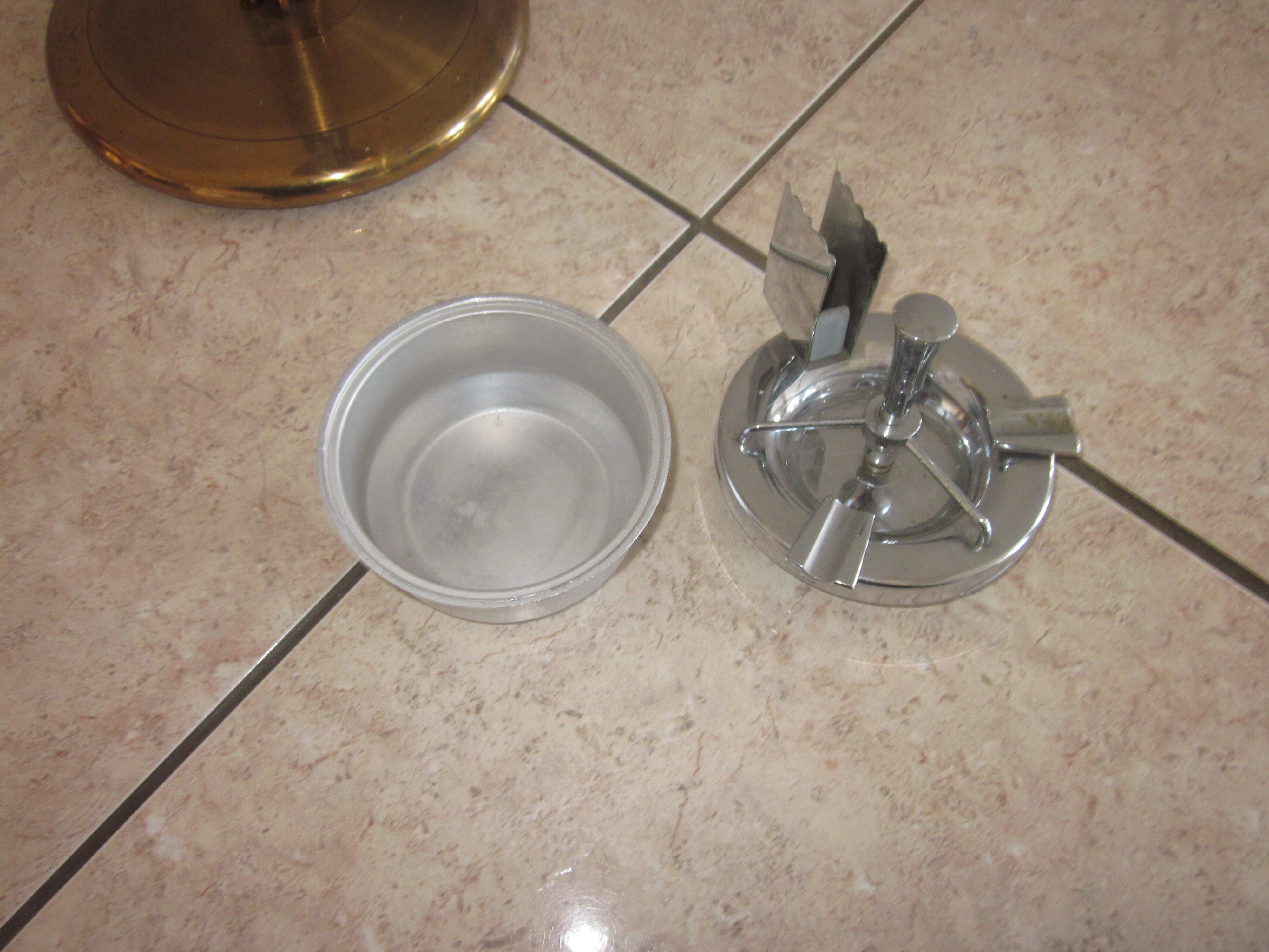 50year standing ashtray