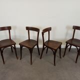 Vintage bistro chairs lot of 4