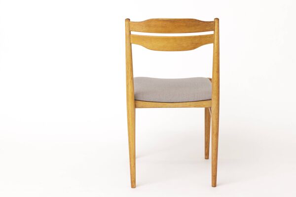Ensemble de 3 chaises vintage en hêtre   Chaises de salle à manger allemandes des années 1970   Rénovées