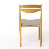 Set of 3 Vintage Beechwood Chairs | 1970s German Dining Chairs | Restored