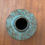 East German pottery vase from the mid-century by Strehla Keramik.