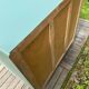 Commode vintage 1960 vert cèdre 4 tiroirs