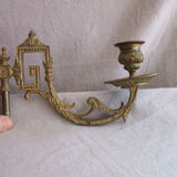 Pair of piano candlesticks