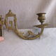 Pair of piano candlesticks