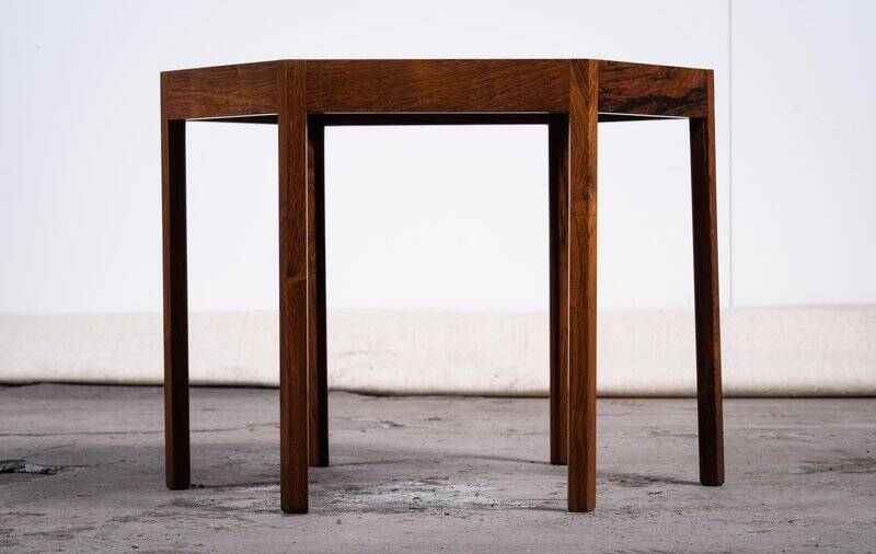 Table d'Appoint en Palissandre par Hans Kristiansen Andersen, 1960s