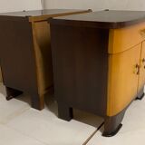 Pair of bedside table art deco