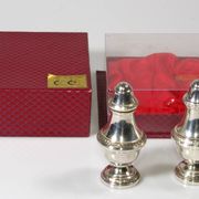 SALT AND PEPPER SHAKER FRENCH GOLDSMITH D.CREGUT PARIS