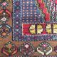 Tapis de prière turc teinture végétale 195x112cm