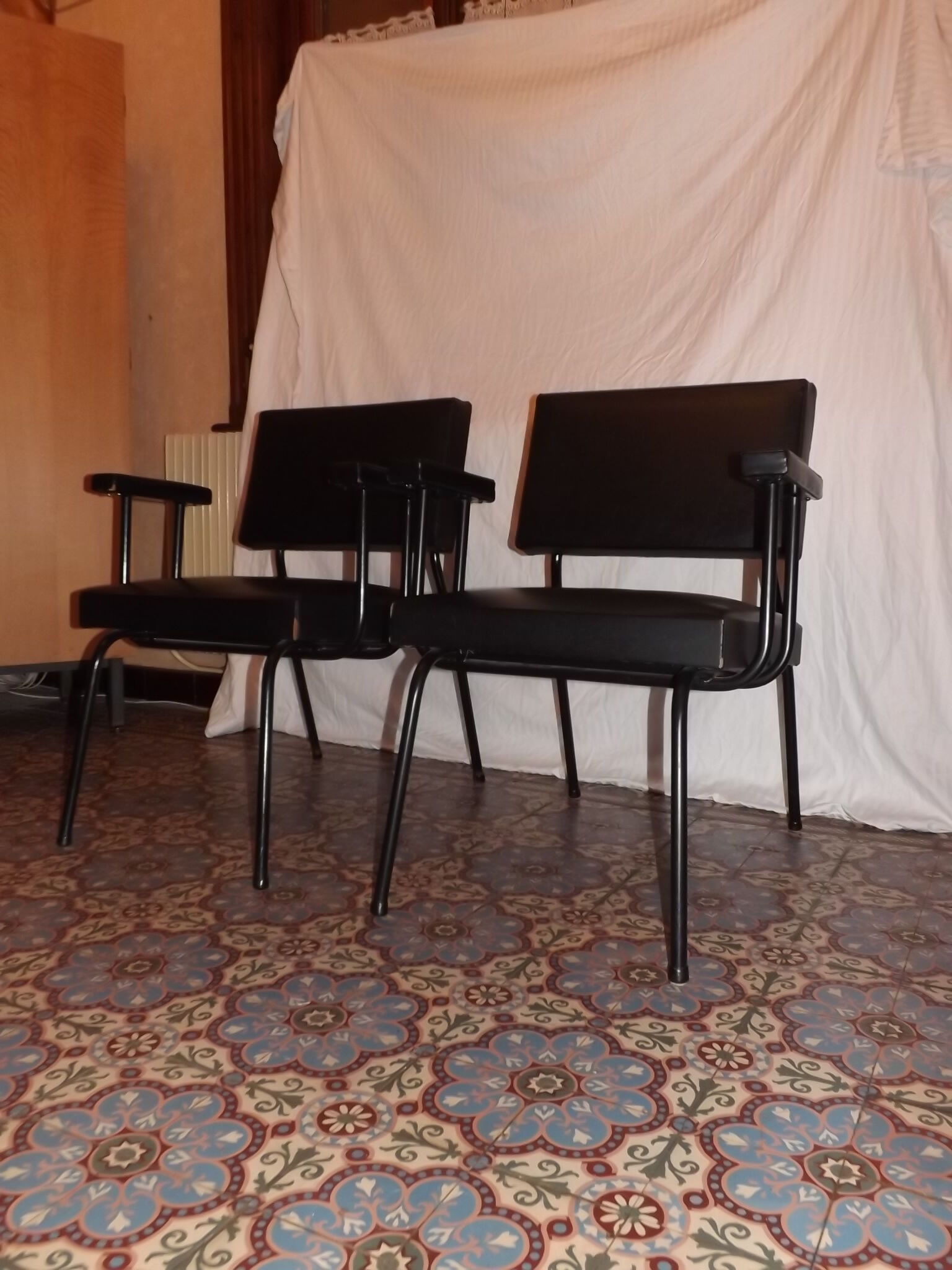 Pair of chair vintage 1950