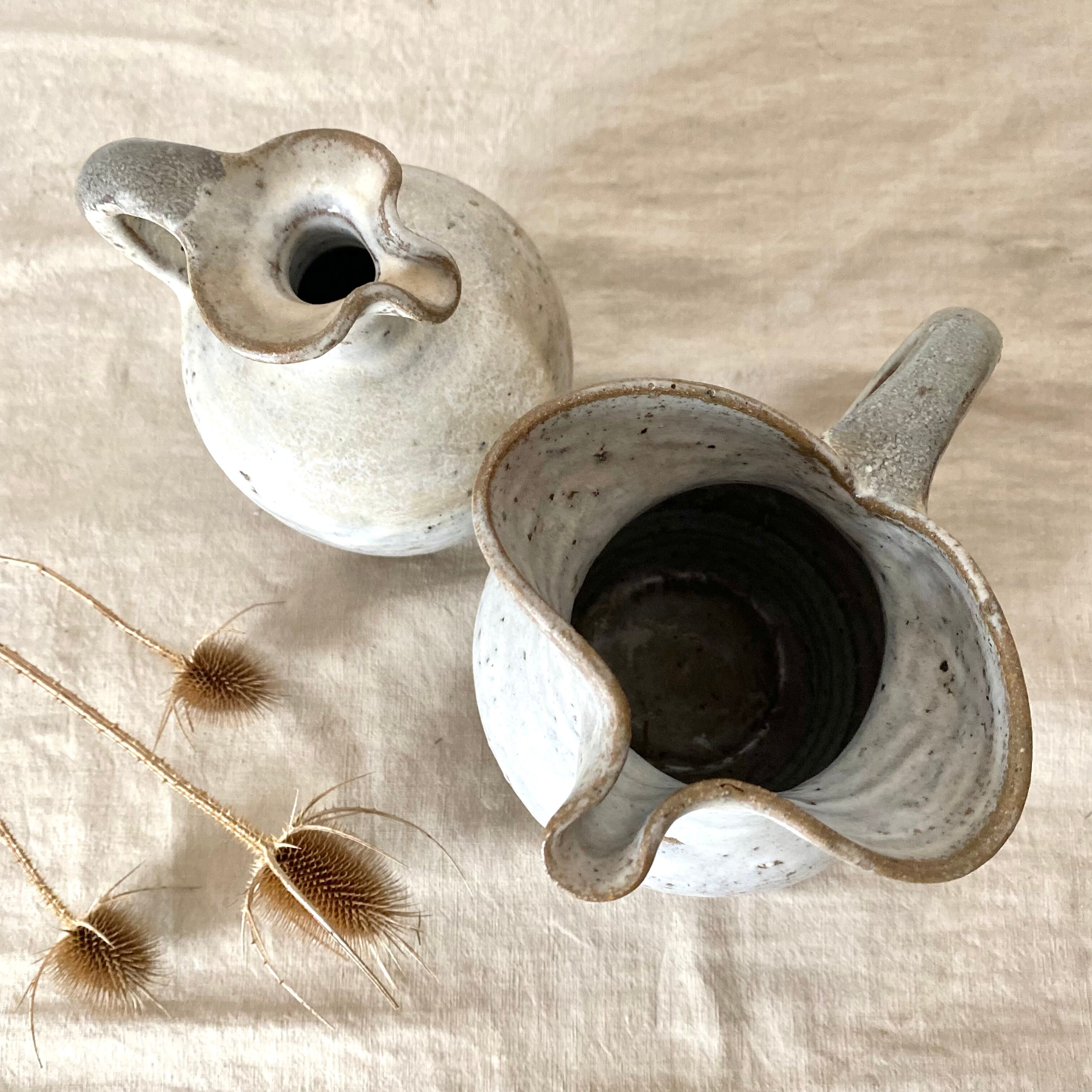 Pitchers, stoneware jugs