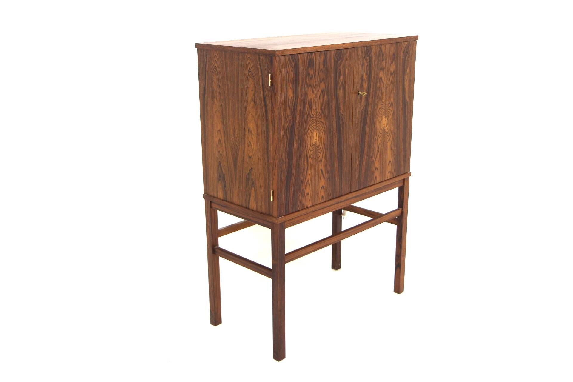Scandinavian rosewood bar cabinet, Sweden, 1960