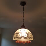 Frosted glass hanging