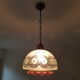 Frosted glass hanging