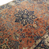 Tapis persan antique fait main de Tabriz- 141x198cm
