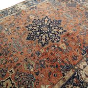 Handmade Antique Persian Tabriz Rug- 141x198cm