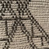 Carpet berbere beni ouarain old years 1958 modern