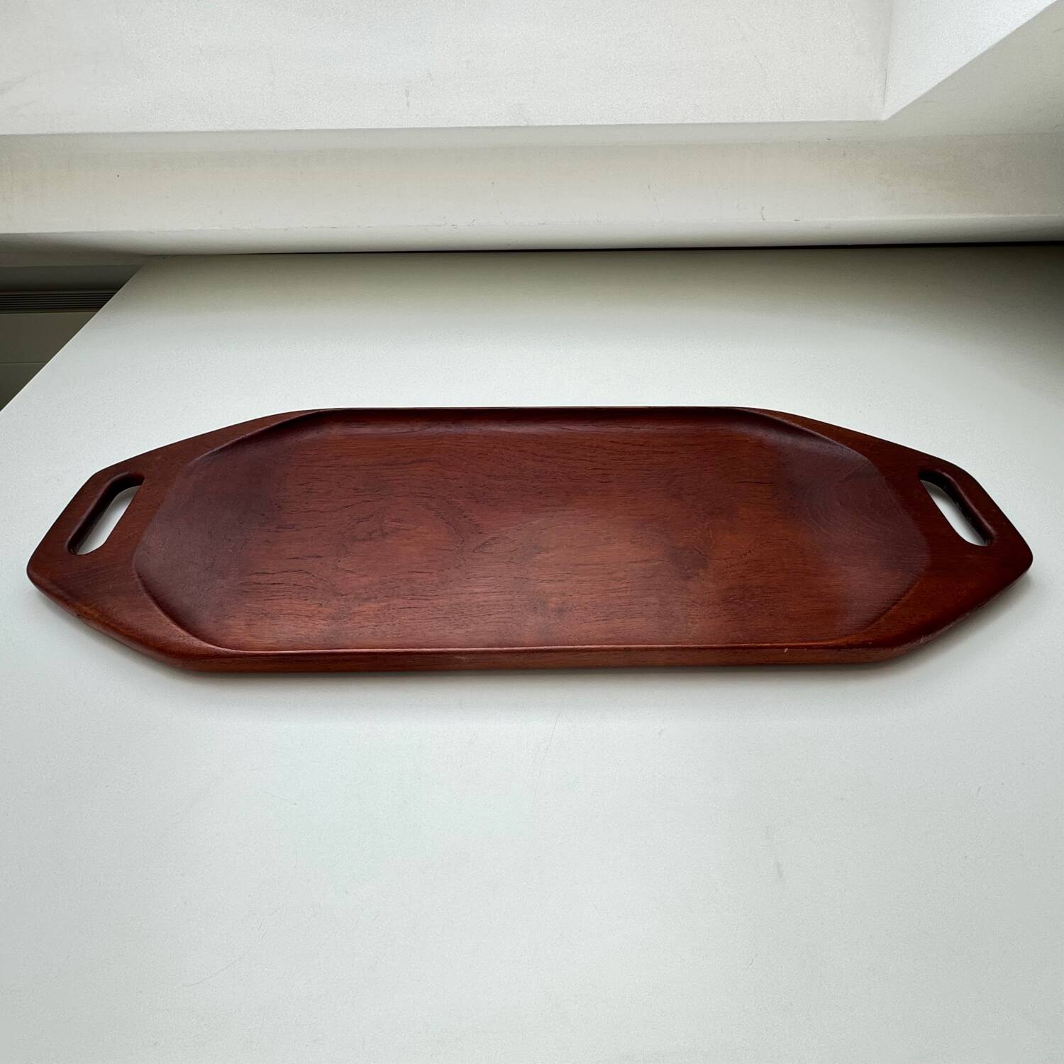 Large teak serving tray Digsmed Danemark