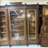 Large 3-door bookcase