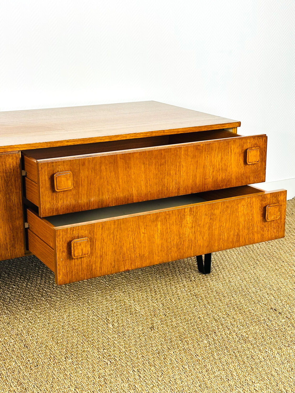 Scandinavian teak sideboard from the 1960s.