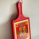 Vintage Red Plate Mat