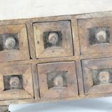 Meuble bois à tiroirs