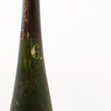 Paire de grandes quilles d'exercice en bois sur socle début du 20ème siècle