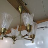 Guariche style rockabilly chandelier