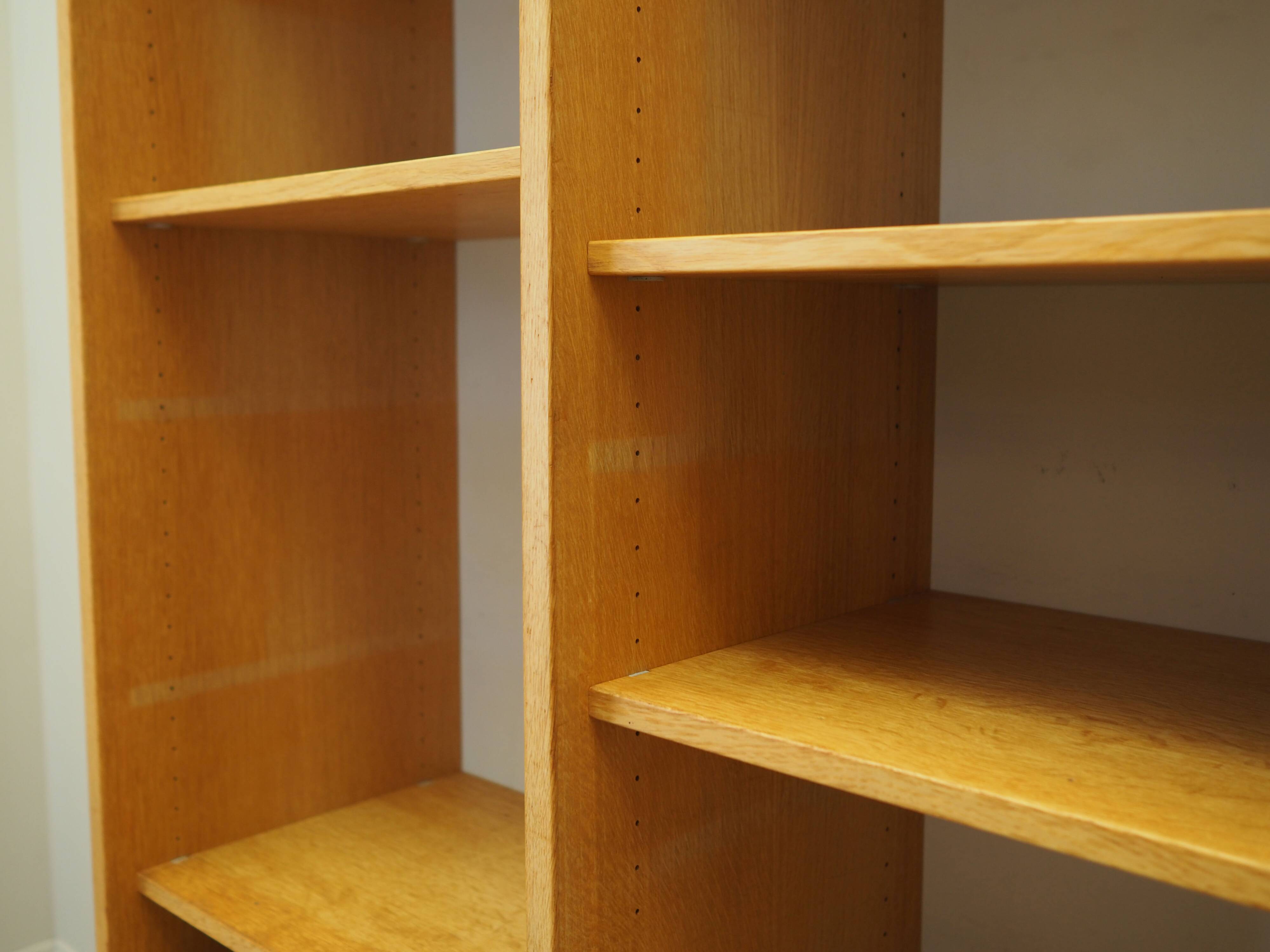 Ash bookcase, Danish design, 1970s, production: Denmark