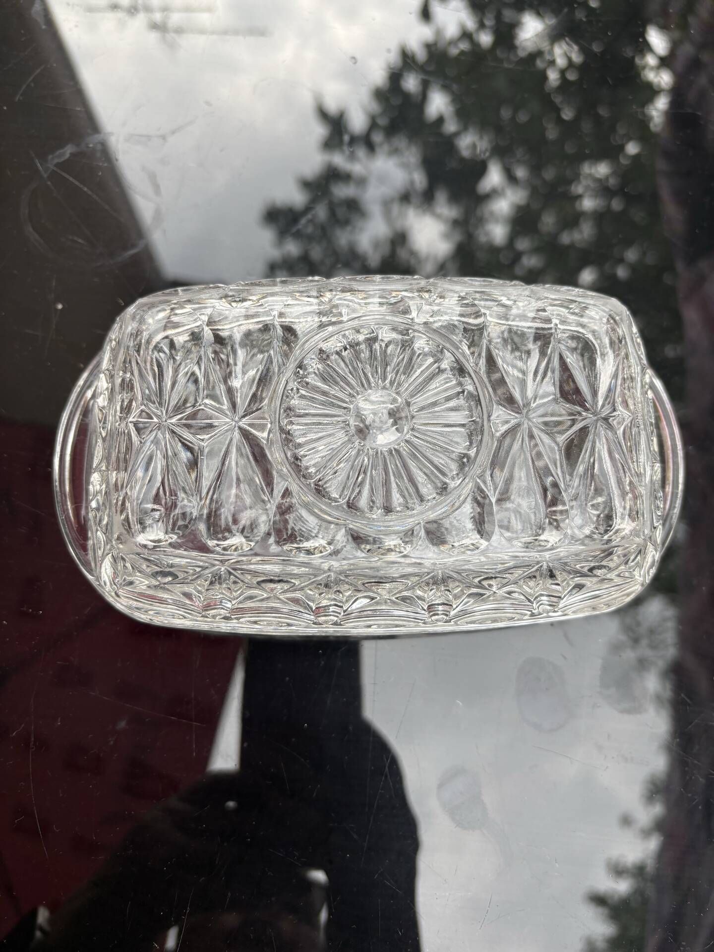 Vintage butter dish