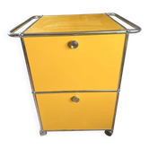 USM Haller Caisson mobile 2 tiroirs Jaune