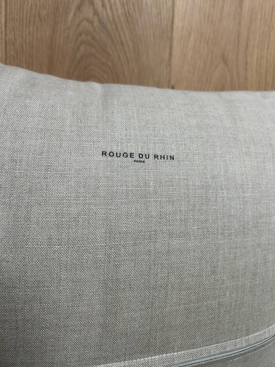 Red Rhine cushion cover