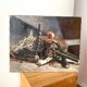 Oil on canvas still life 60s vintage